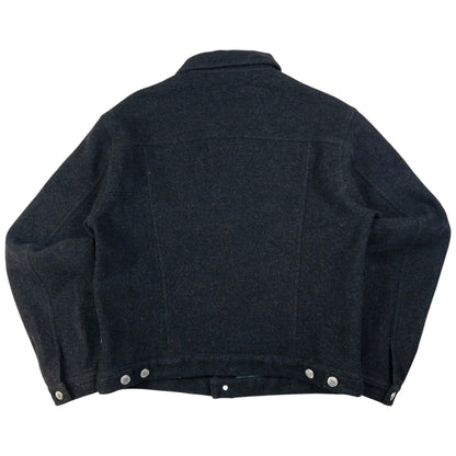 Vintage Valentino Jeans Button Up Wool Jacket Size XS
