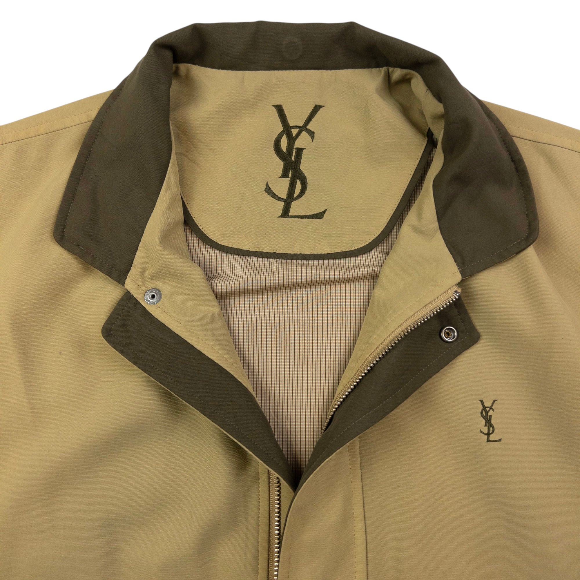 Vintage YSL Yves Saint Laurent Harrington Jacket Size M