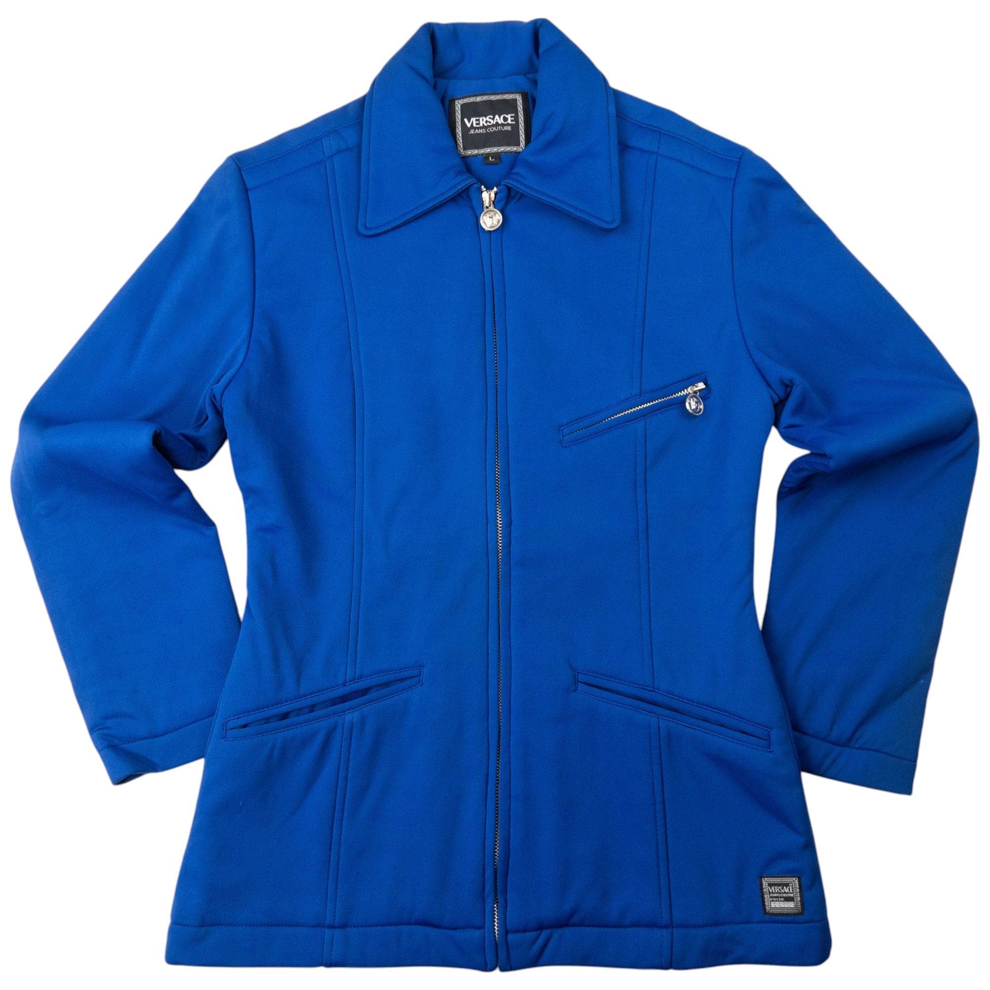 Vintage Versace Jeans Couture Zip Up Jacket Womens Size L