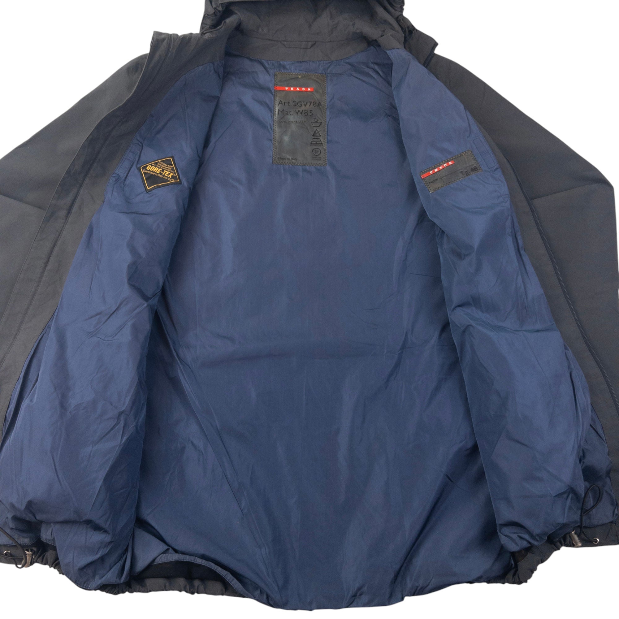 Vintage Prada Sport Goretex Zip Up Jacket Size L