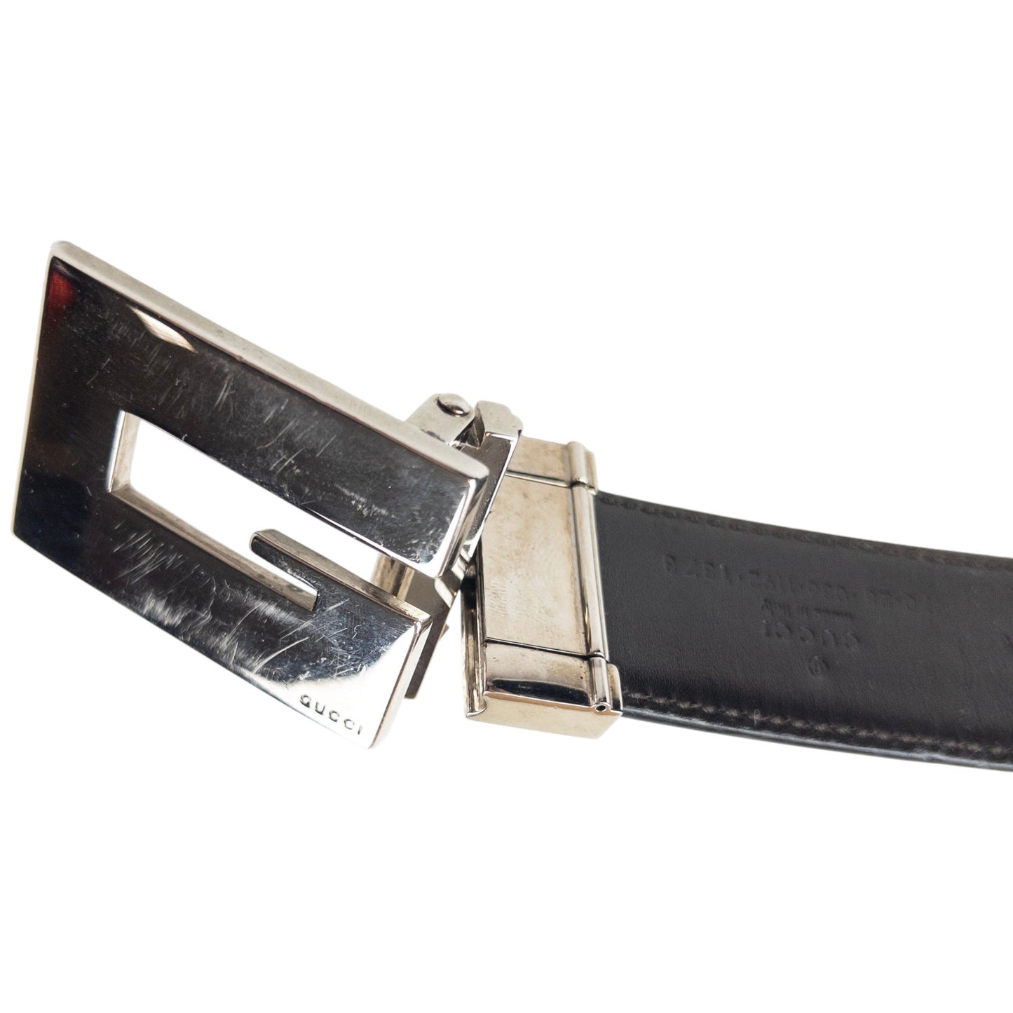 Vintage 2000s Gucci Leather Belt Size S