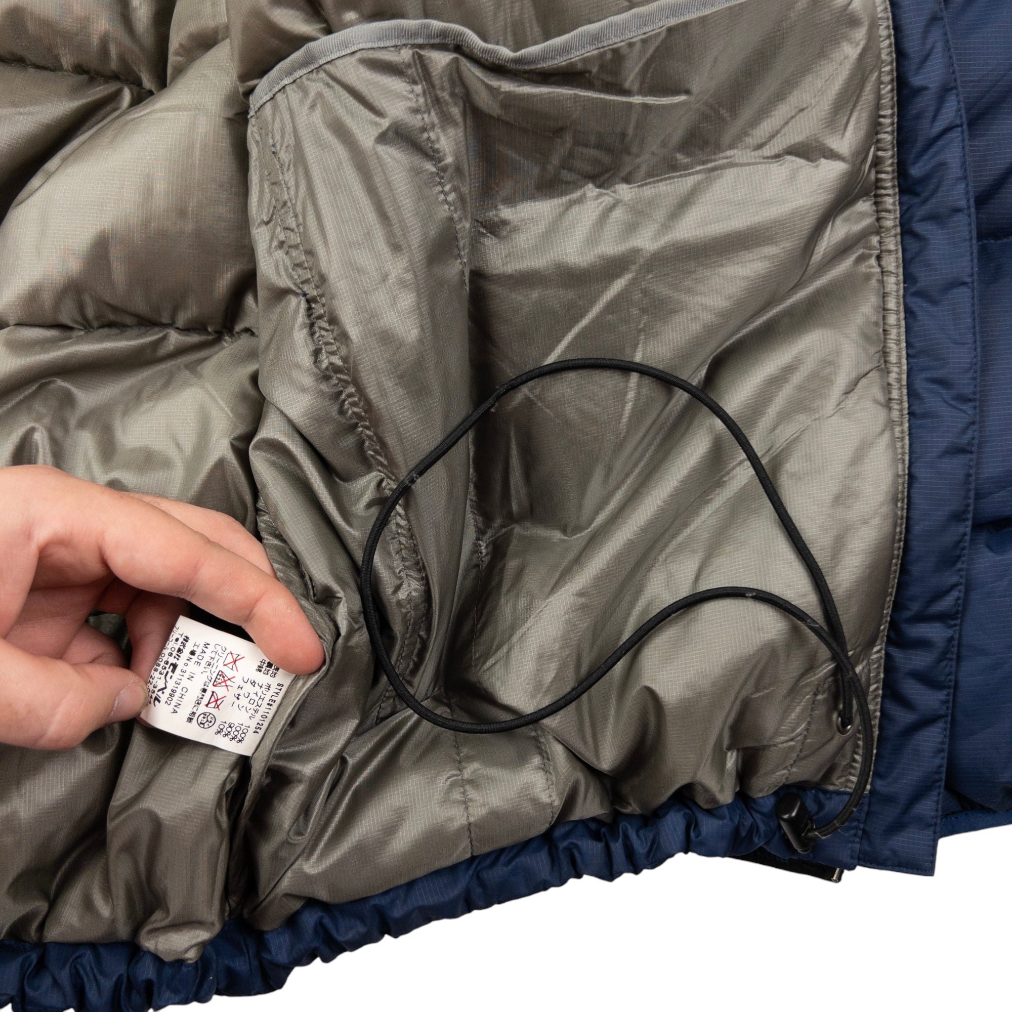 Vintage Montbell Zip Up Puffer Jacket Size S