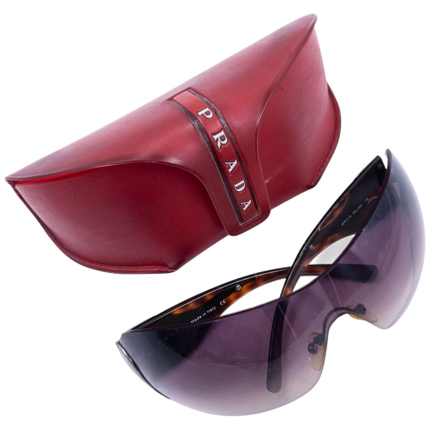 Vintage Prada Swirl Tortoise Shell Sunglasses