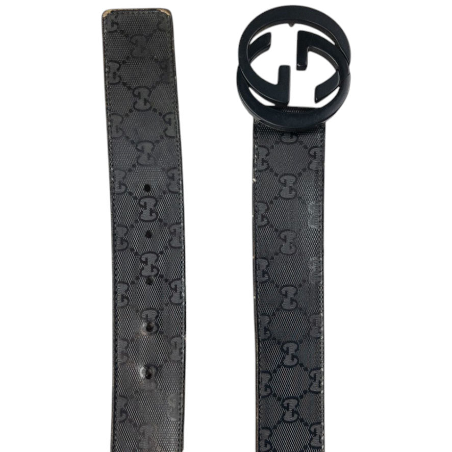 Vintage Gucci Monogram Belt Size W34