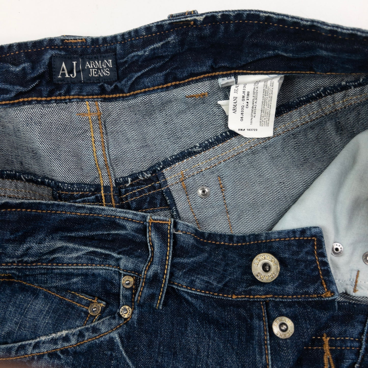 Vintage Armani Denim Jeans Size W34