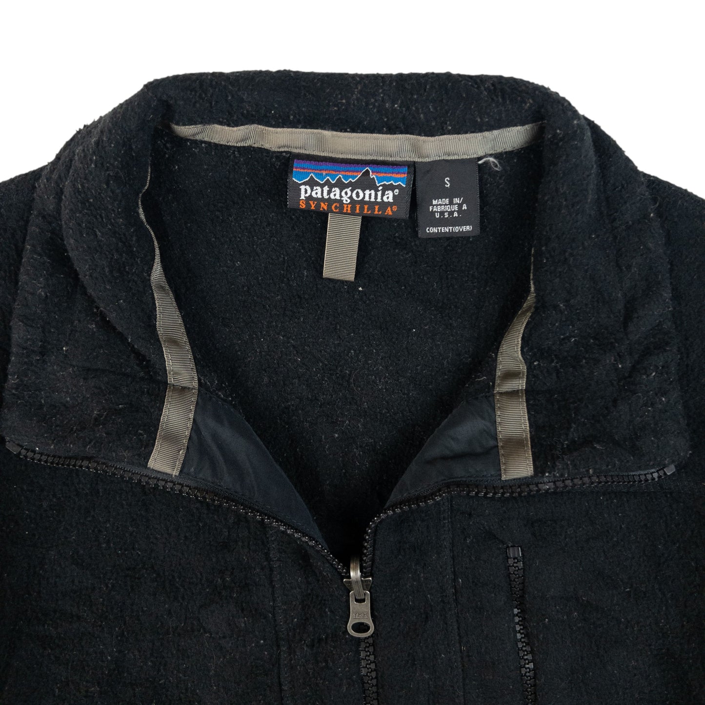 Vintage Patagonia Zip Up Fleece Jacket Size S