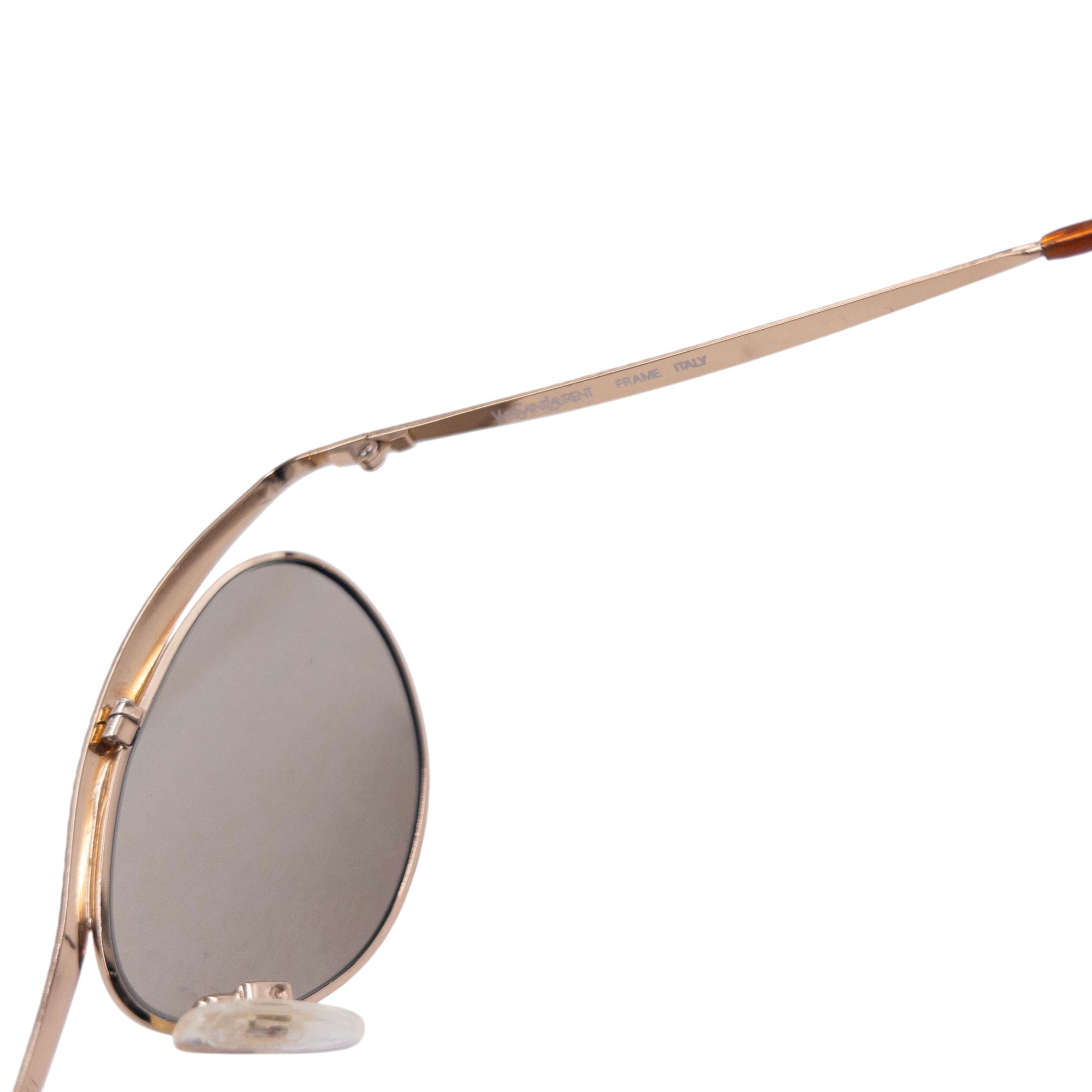 Vintage YSL Yves Saint Laurent Engraved Sunglasses