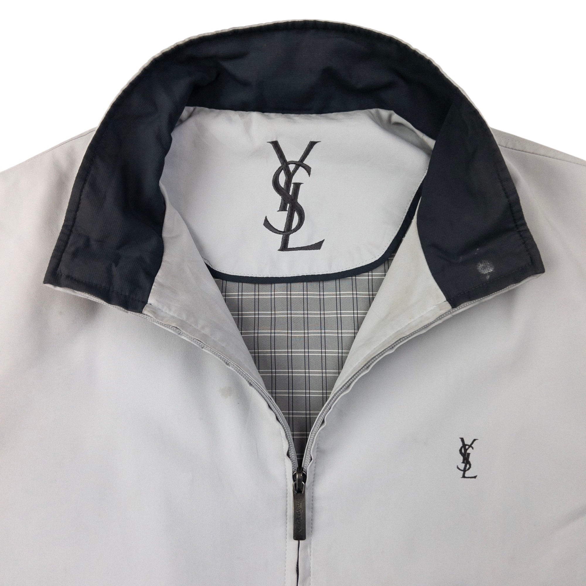 Vintage YSL Yves Saint Laurent Harrington Jacket Size M
