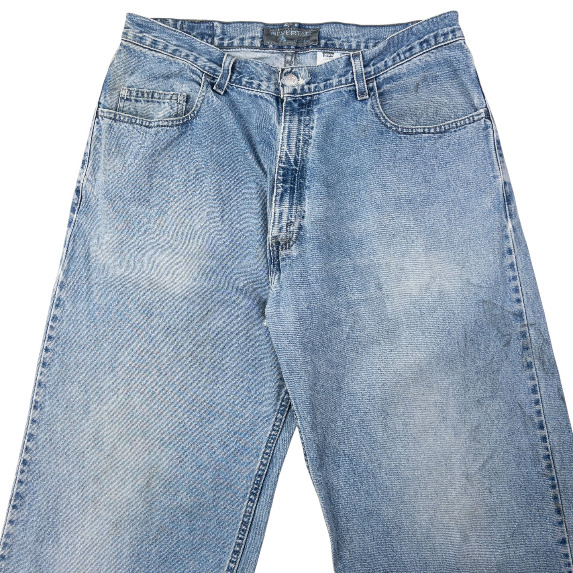Vintage Levi's Silver Tab Oversized Denim Jeans Size W34