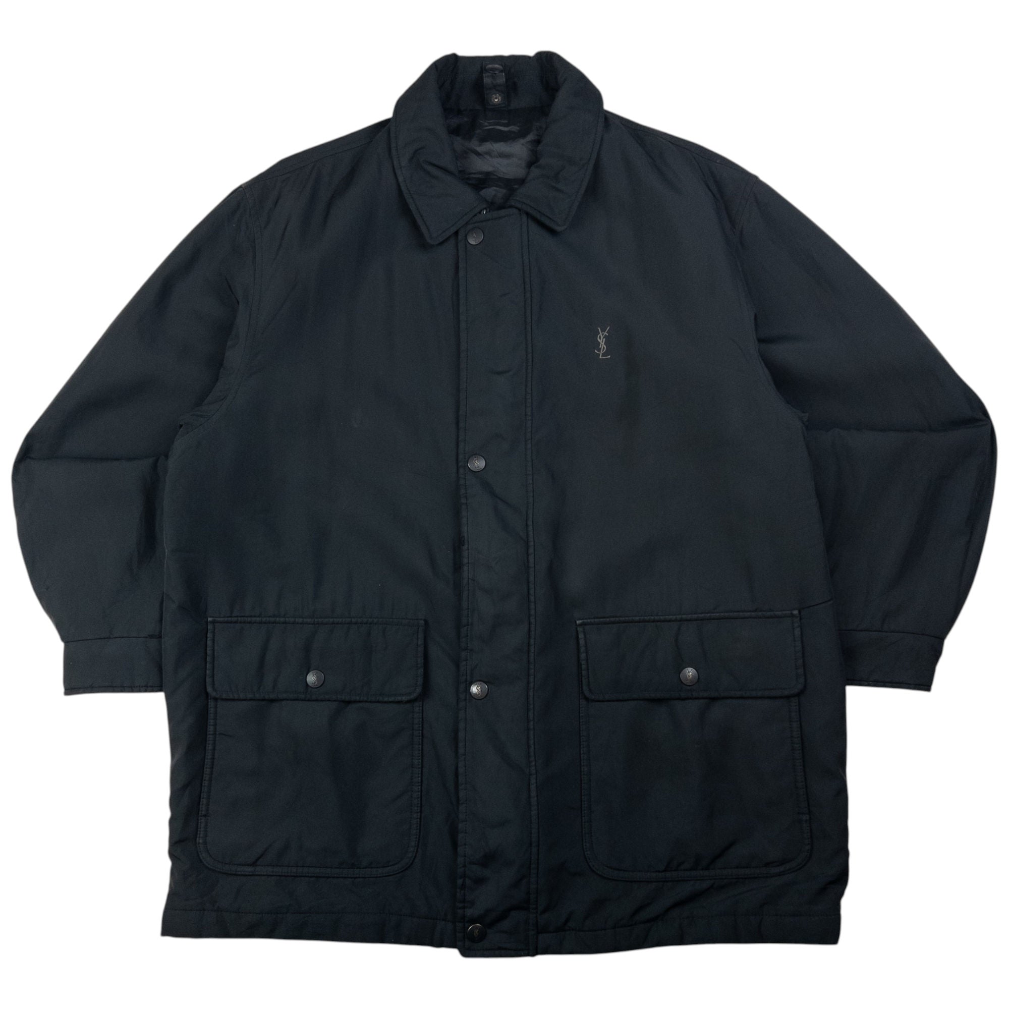 Vintage YSL Yves Saint Laurent Harrington Jacket Size L