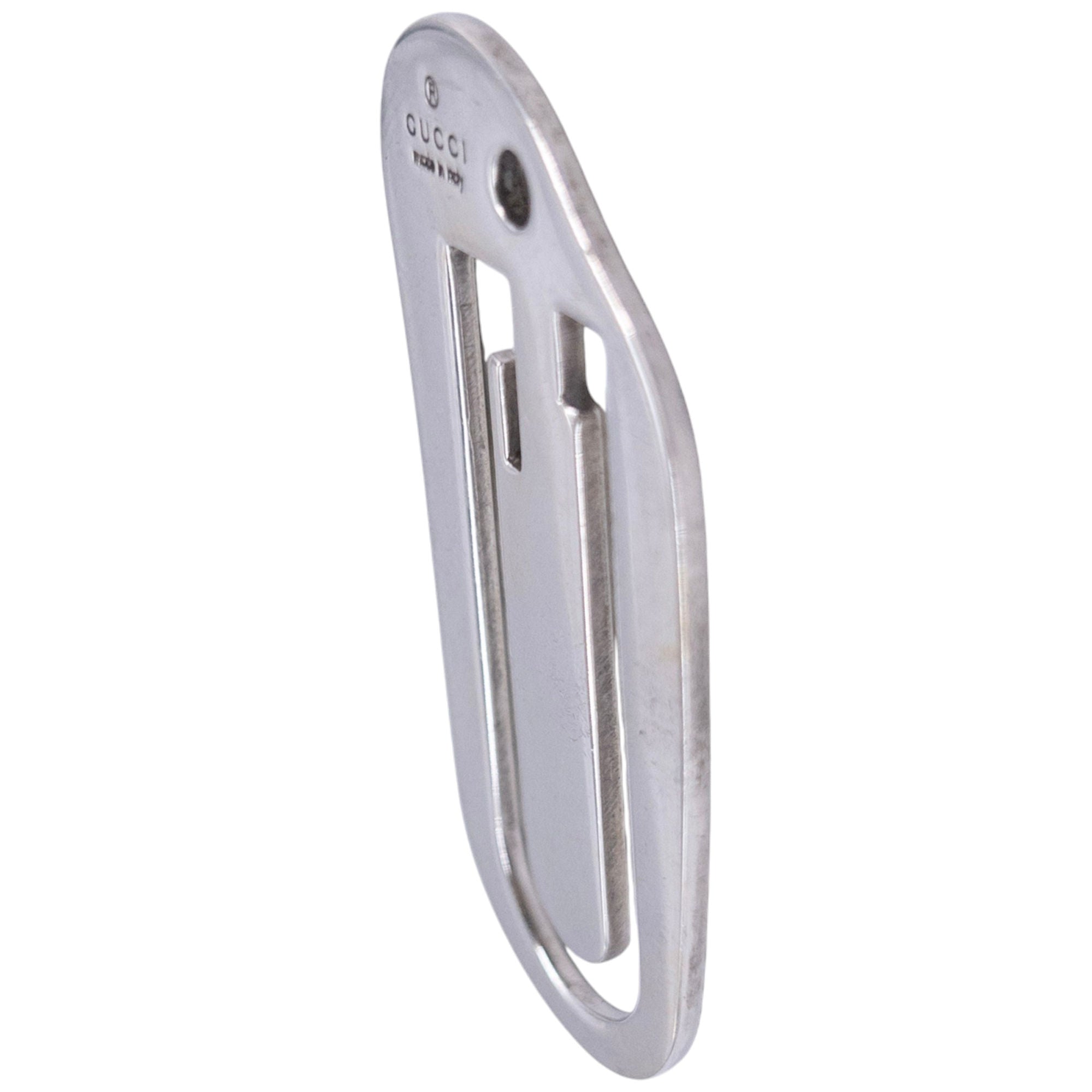 Vintage Gucci Silver Money Clip