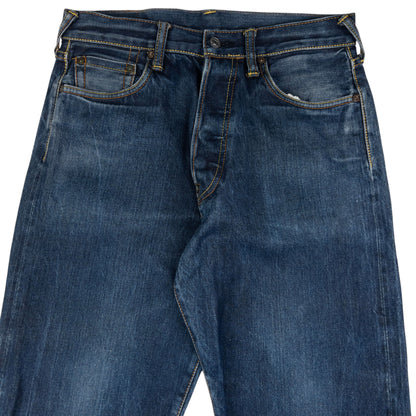 Vintage Evisu Painted Daicock Japanese Denim Jeans Size W30