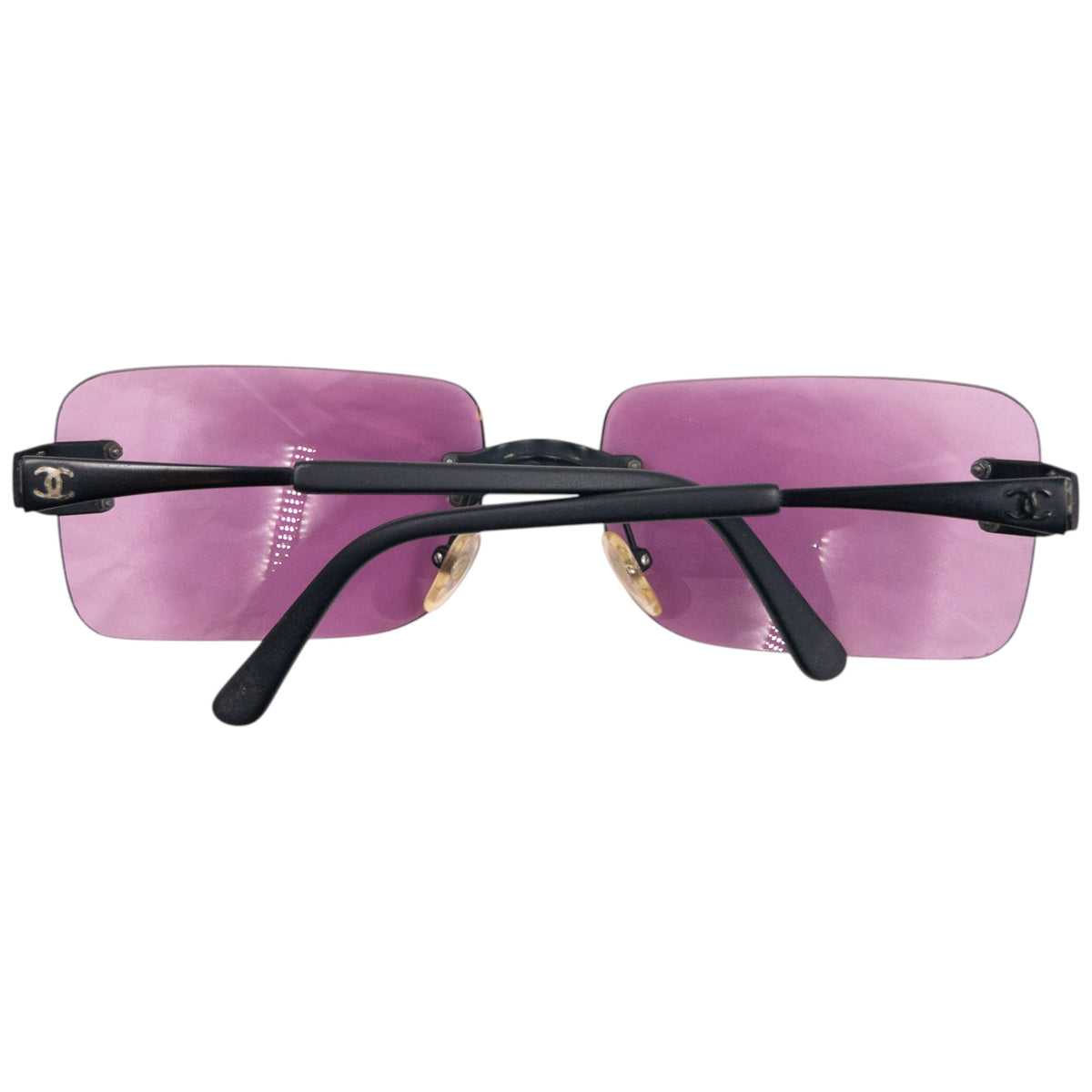Vintage 2000s Chanel Rimless Sunglasses