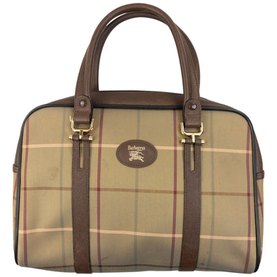 Vintage 90s Burberry Checkered Handbag