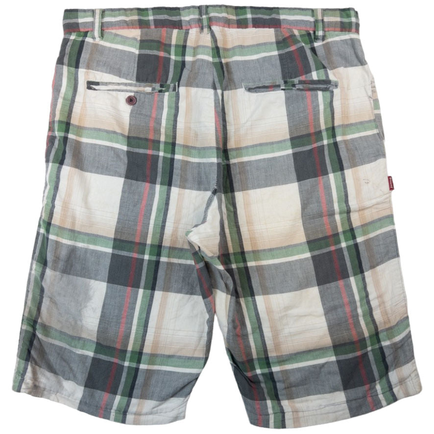 Vintage Stussy Checked Shorts Size W34
