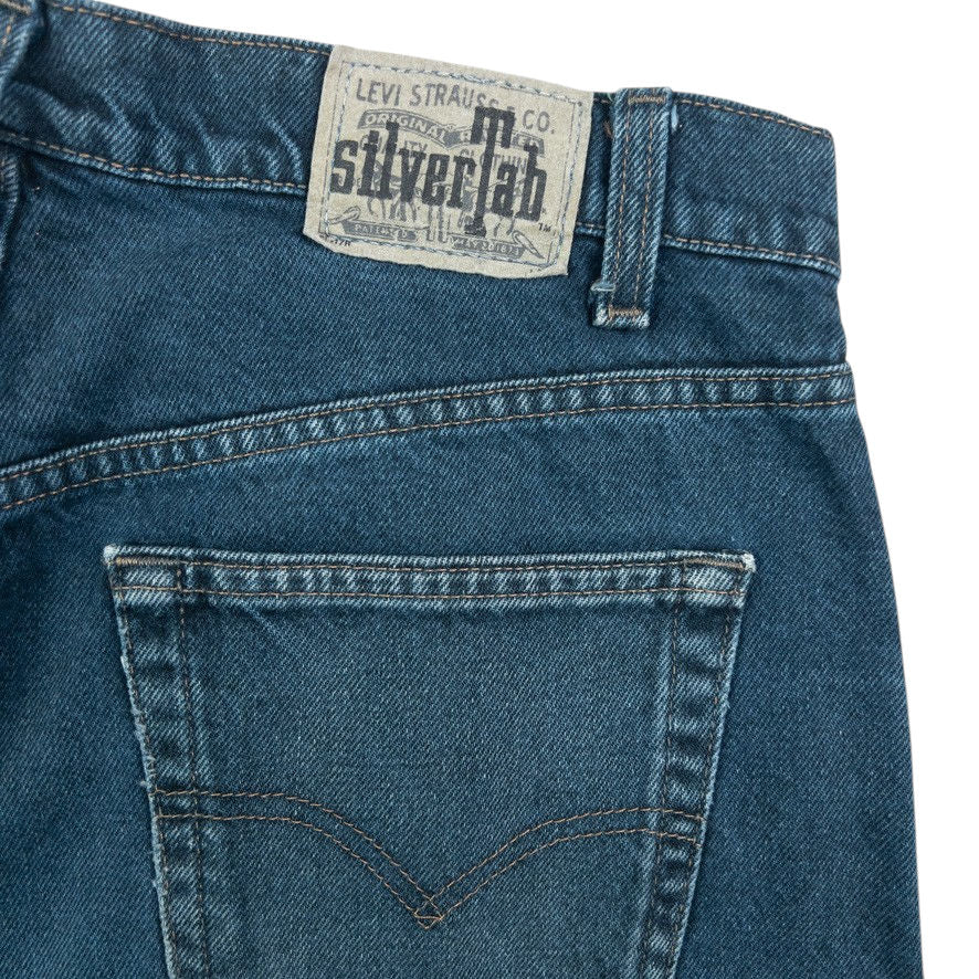 Vintage Levi's Silver Tab Baggy Denim Jeans Size W37