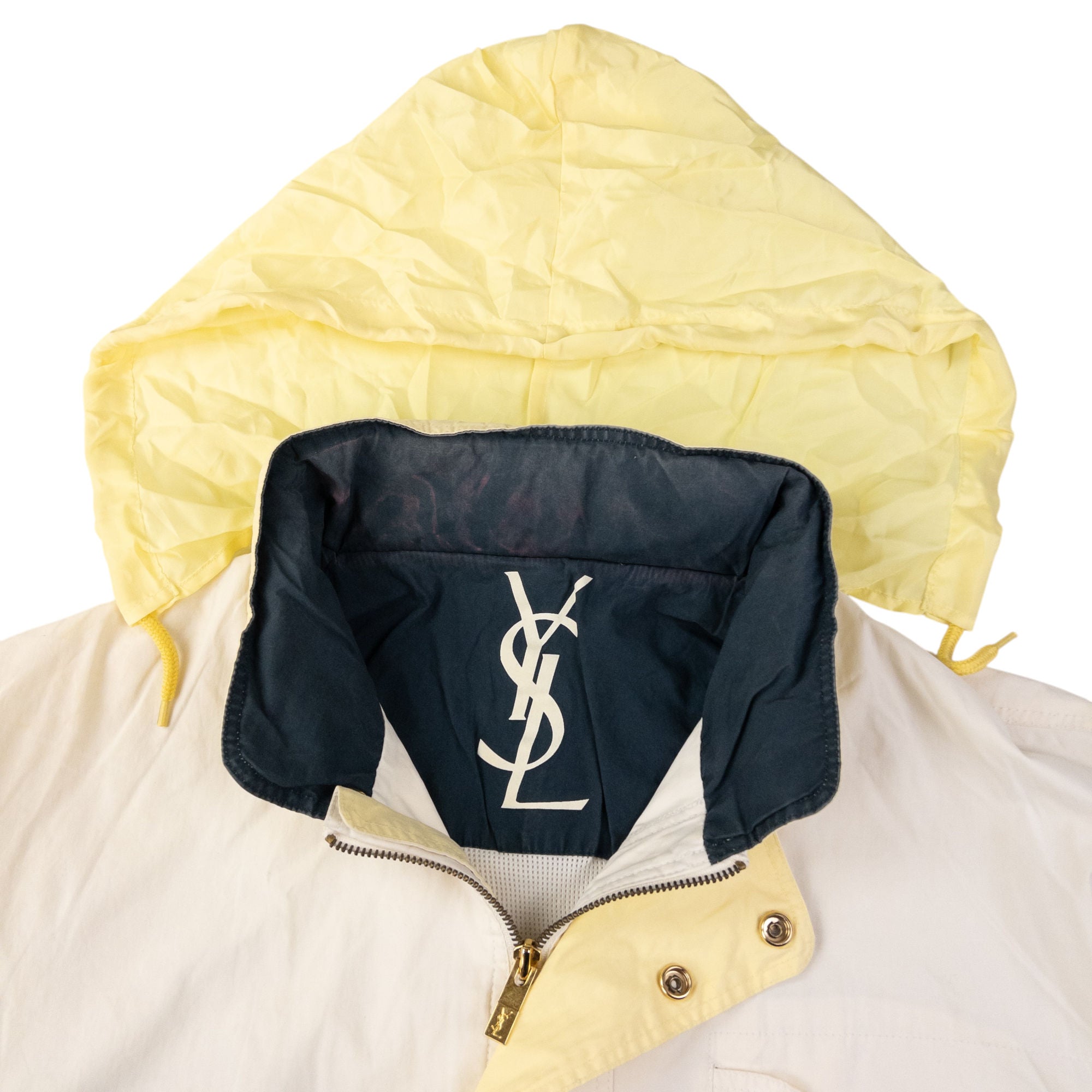 Vintage YSL Yves Saint Laurent Zip Up Jacket Size L