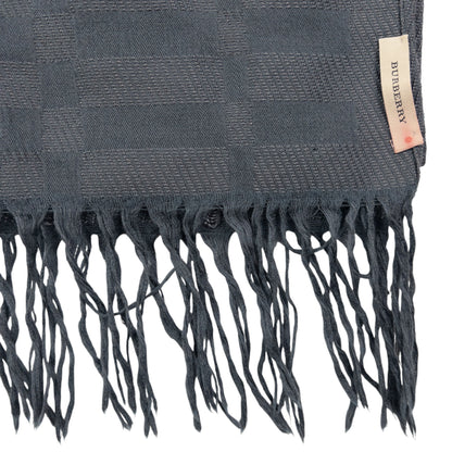 Vintage Burberry Nova Check Tassel Scarf