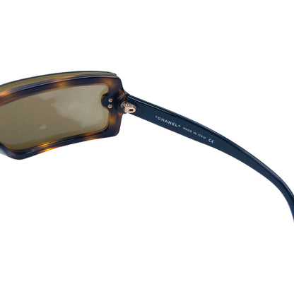 Vintage Chanel Layered Tortoise Shell Sunglasses
