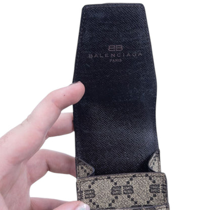 Vintage Balenciaga Paris Monogram Cigarette Case