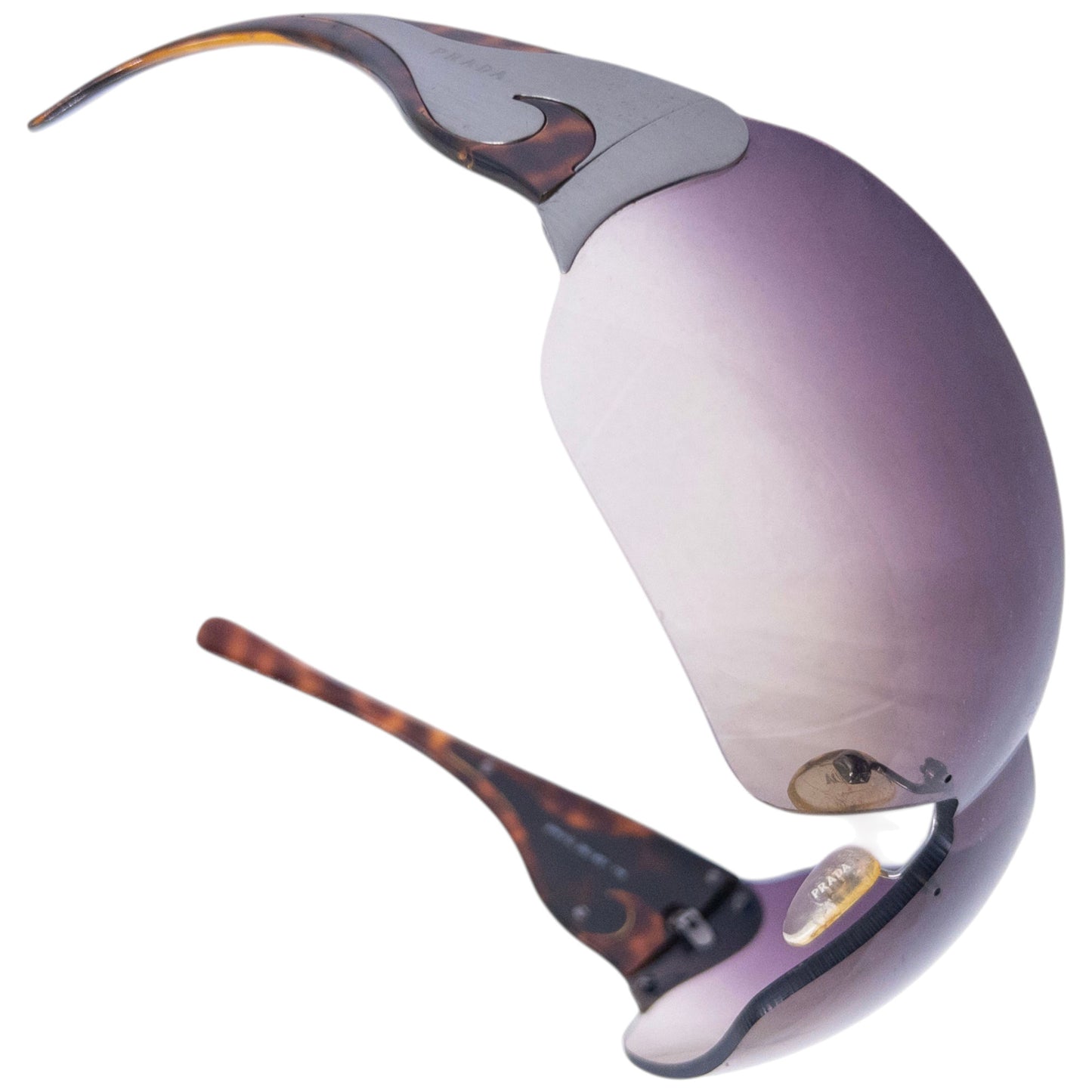 Vintage Prada Swirl Tortoise Shell Sunglasses