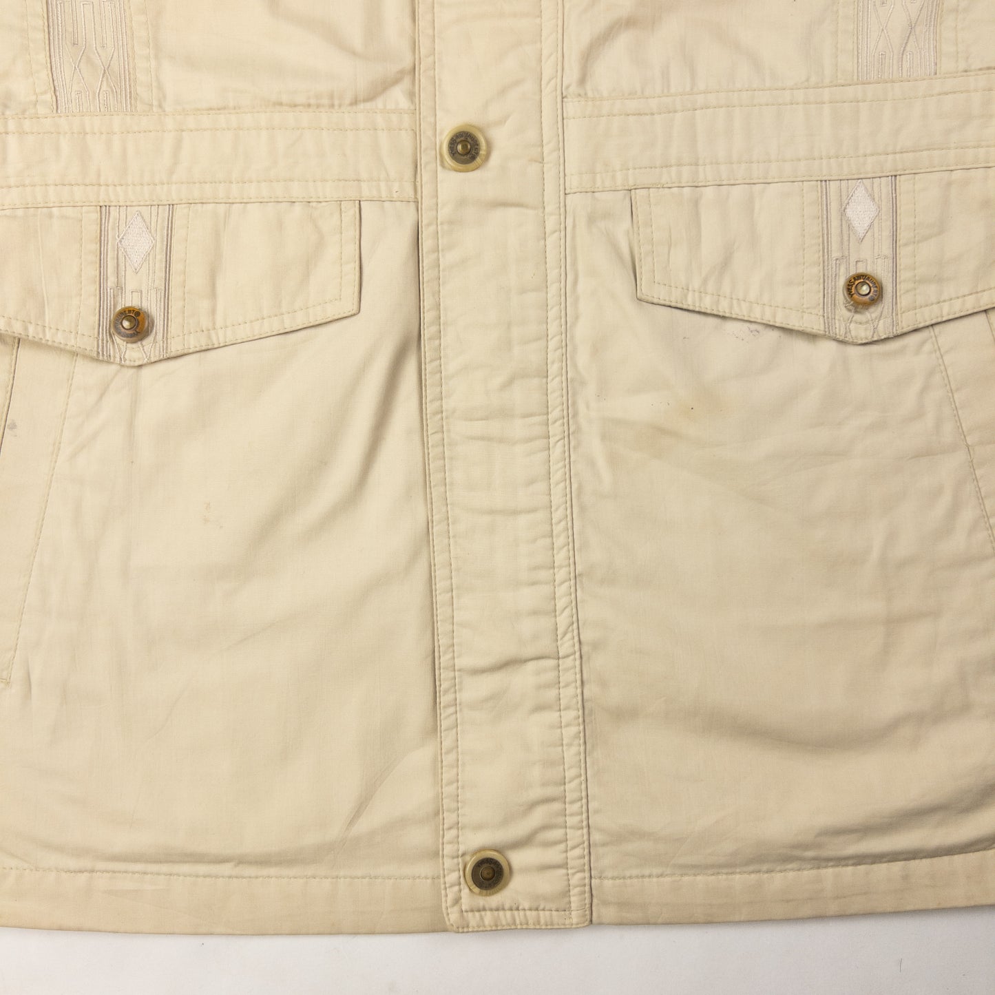 Vintage YSL Yves Saint Laurent Zip Up Jacket Size L