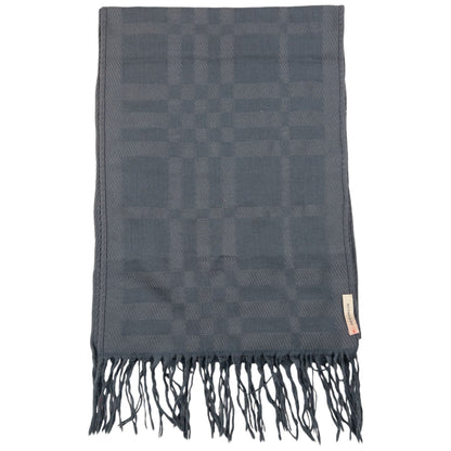 Vintage Burberry Nova Check Tassel Scarf