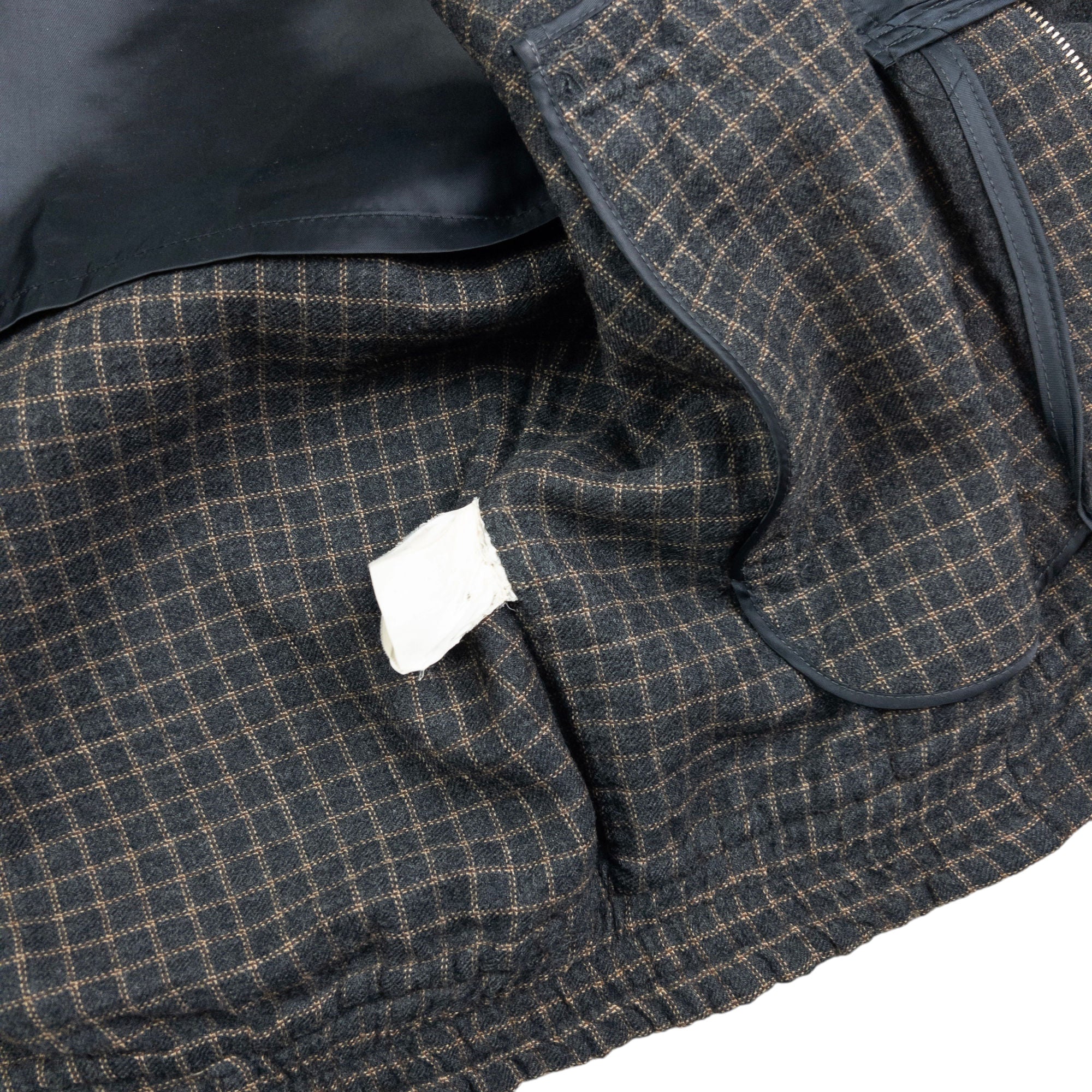 Vintage YSL Yves Saint Laurent Wool Harrington Jacket Size L