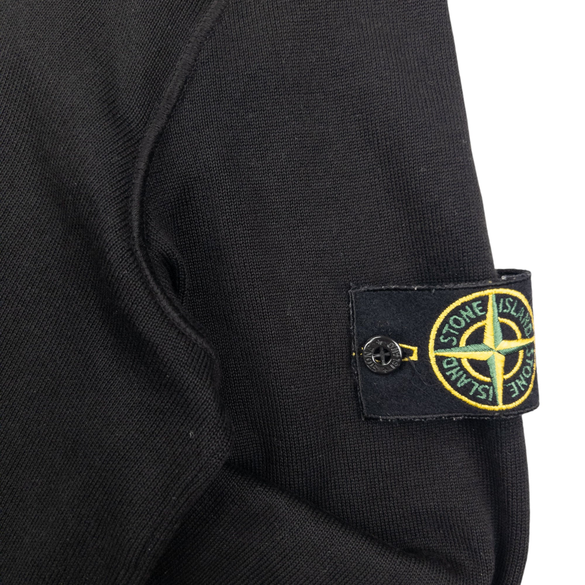Vintage Stone Island Q Zip Turtleneck Jumper Size M