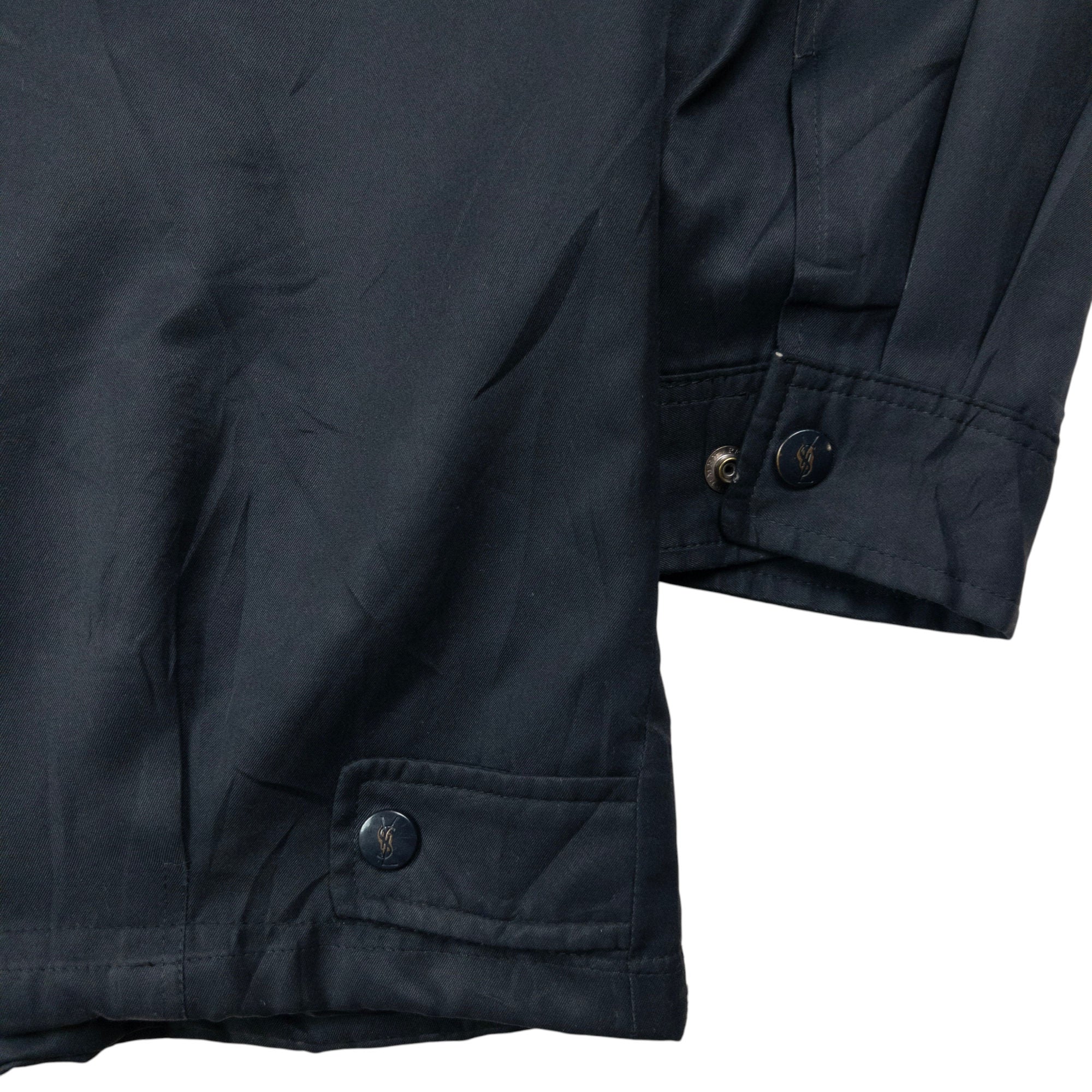 Vintage YSL Yves Saint Laurent Zip Up Jacket Size M