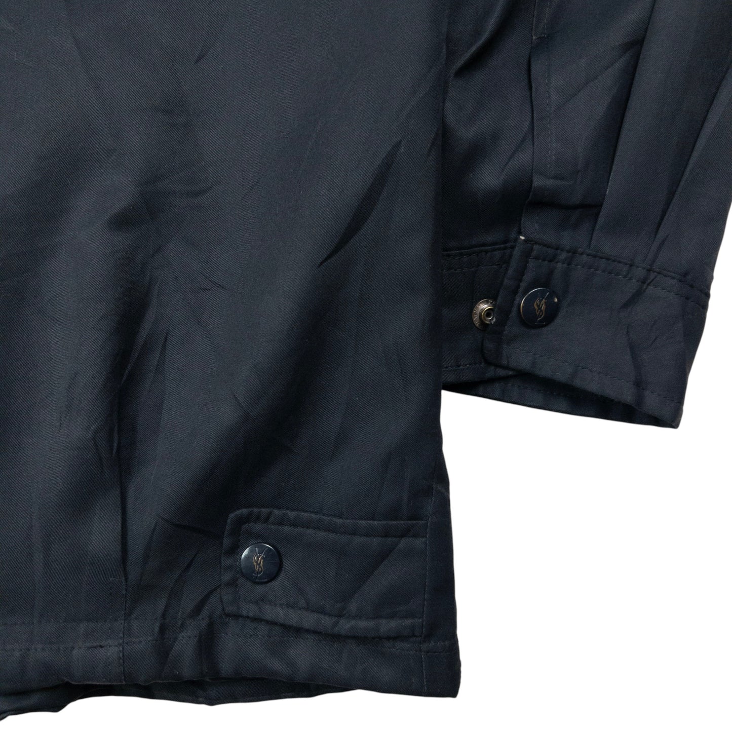 Vintage YSL Yves Saint Laurent Zip Up Jacket Size M