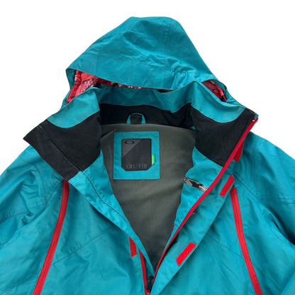 Vintage Oakley Multi Pocket Zip Jacket Size XXL