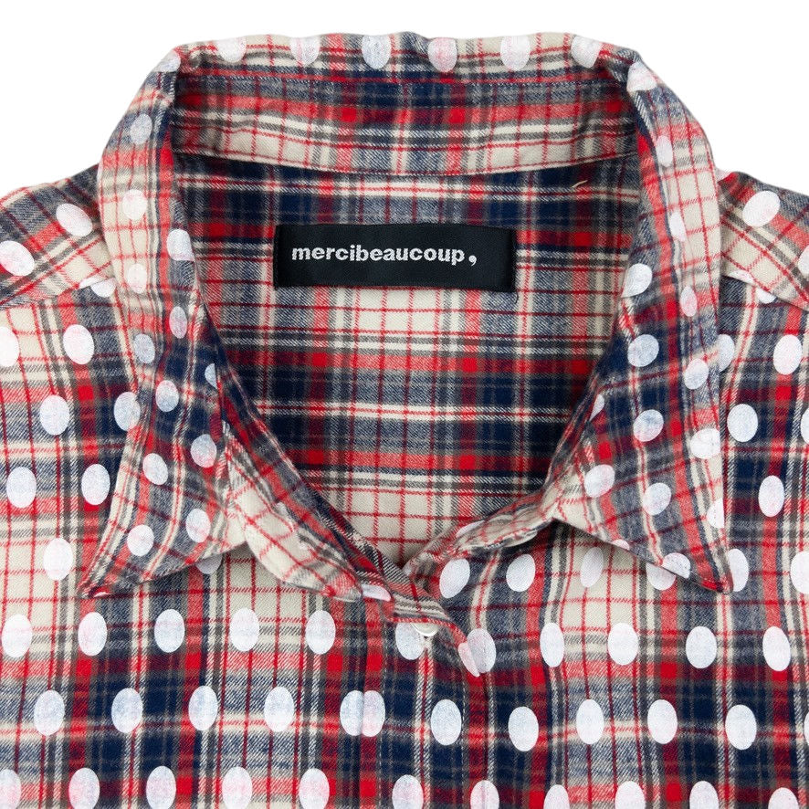 Vintage Mercibeaucoup By Issey Miyake Long Sleeve Button Up Shirt Size L