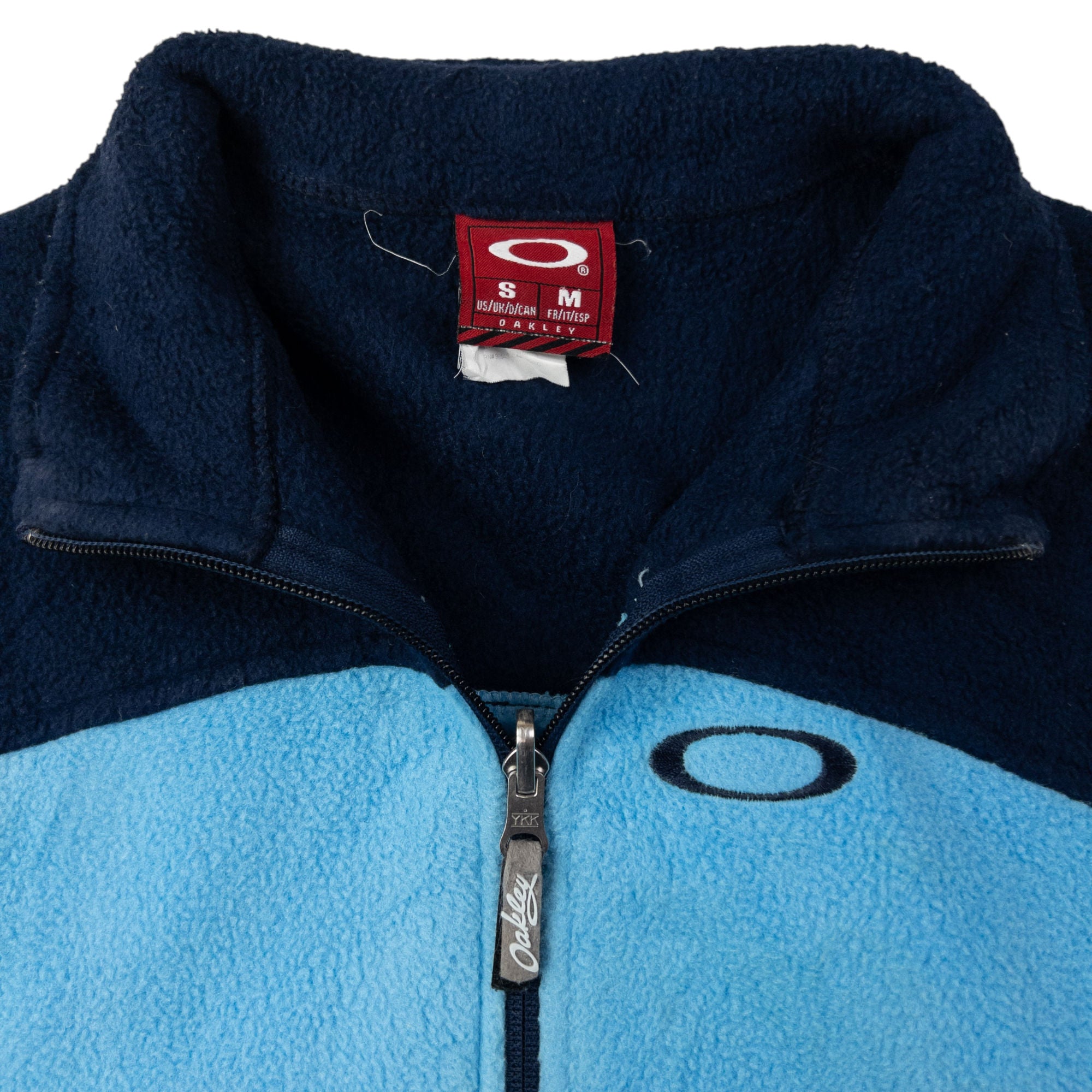 Vintage Oakley Zip Up Fleece Jacket Womens Size S