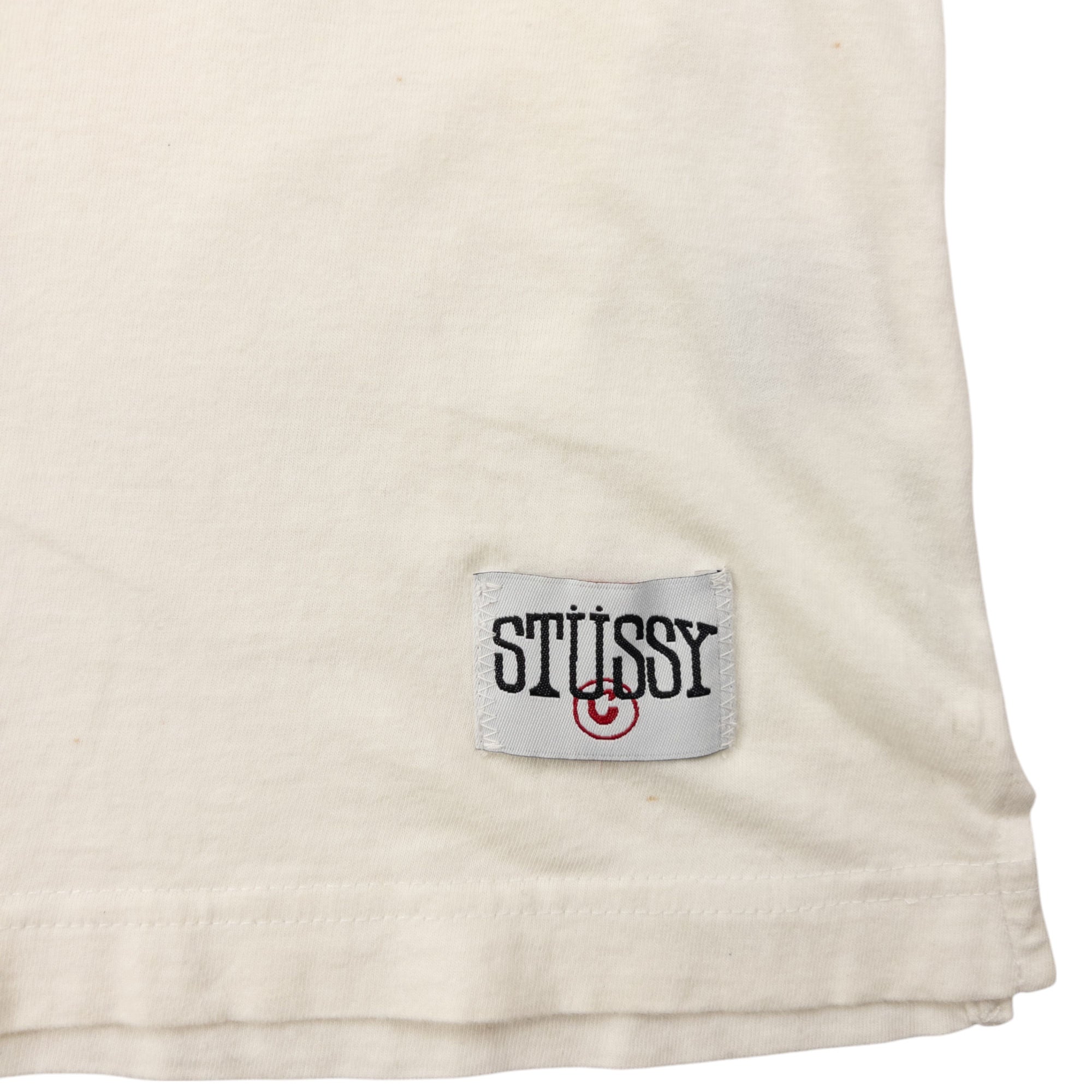 Vintage Stussy Colour Block Polo Shirt Size L