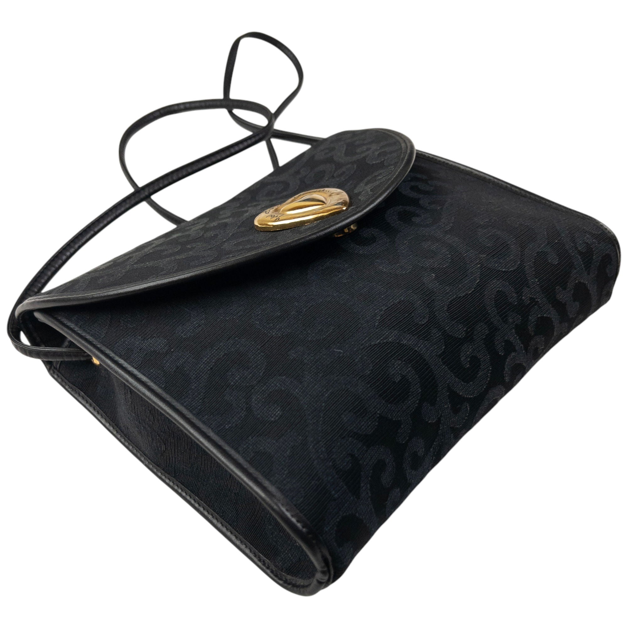 Vintage YSL Yves Saint Laurent Heart Crossbody Bag