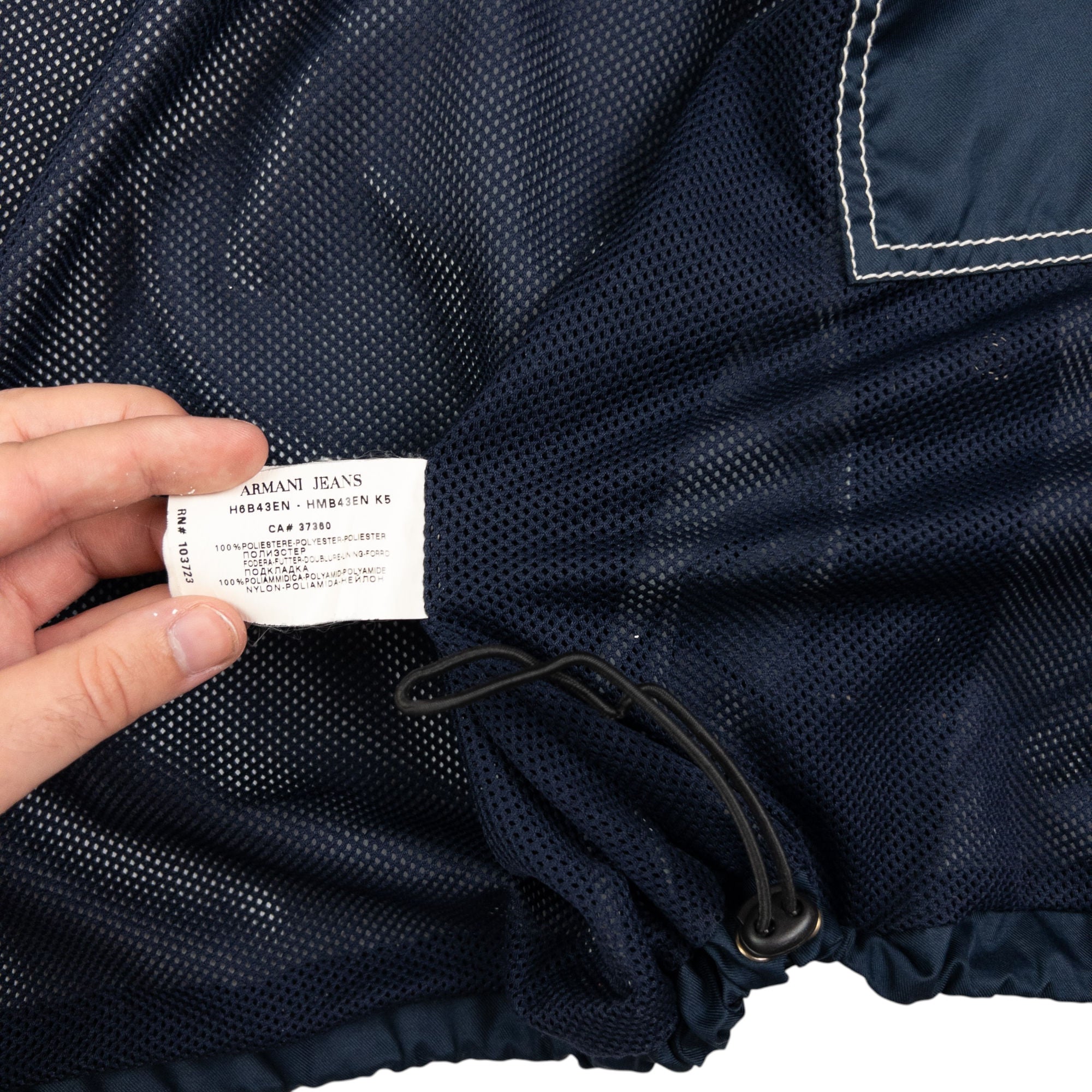 Vintage Armani Jeans Zip Up Jacket Size S