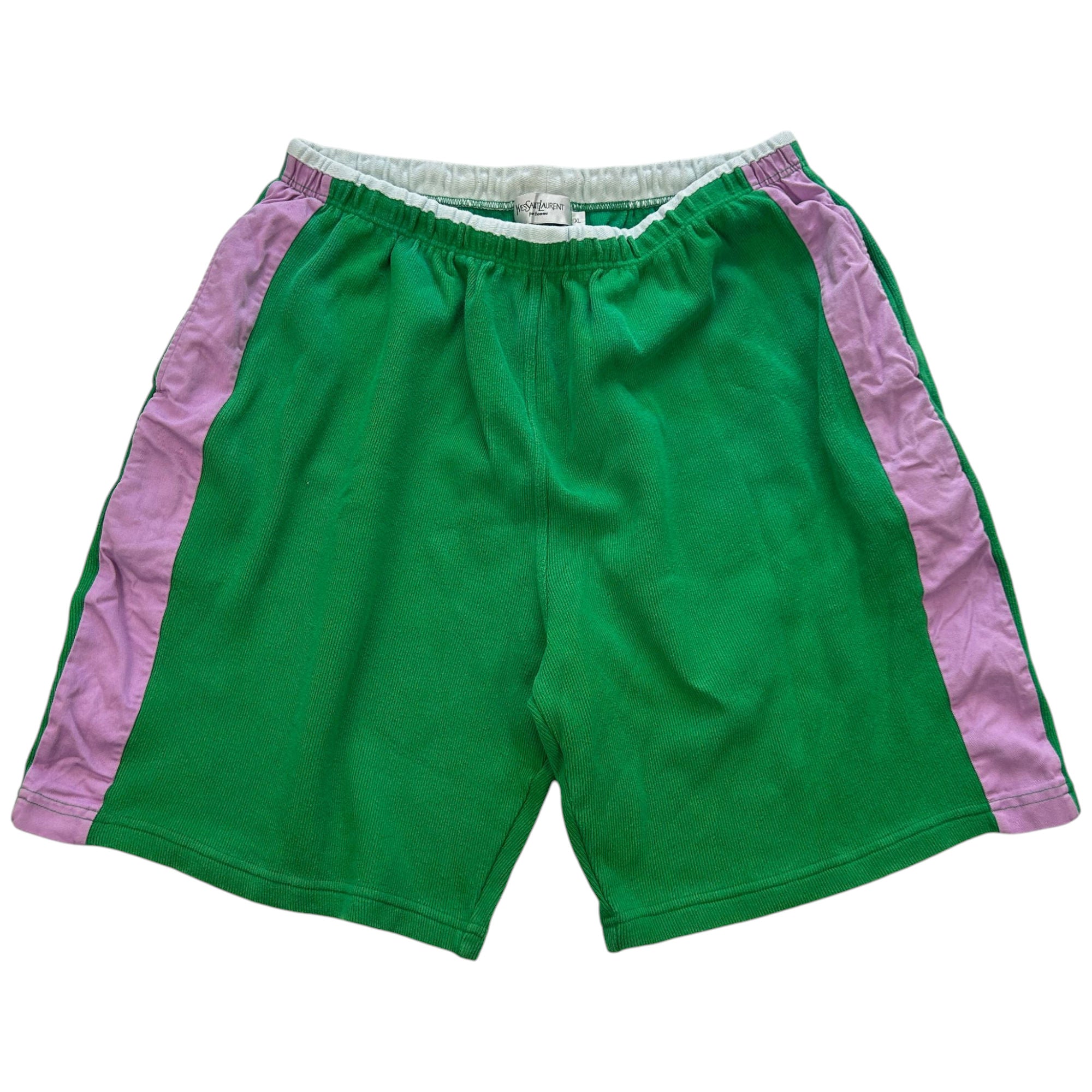 Vintage YSL Yves Saint Laurent Sweat Pant Shorts Size XL