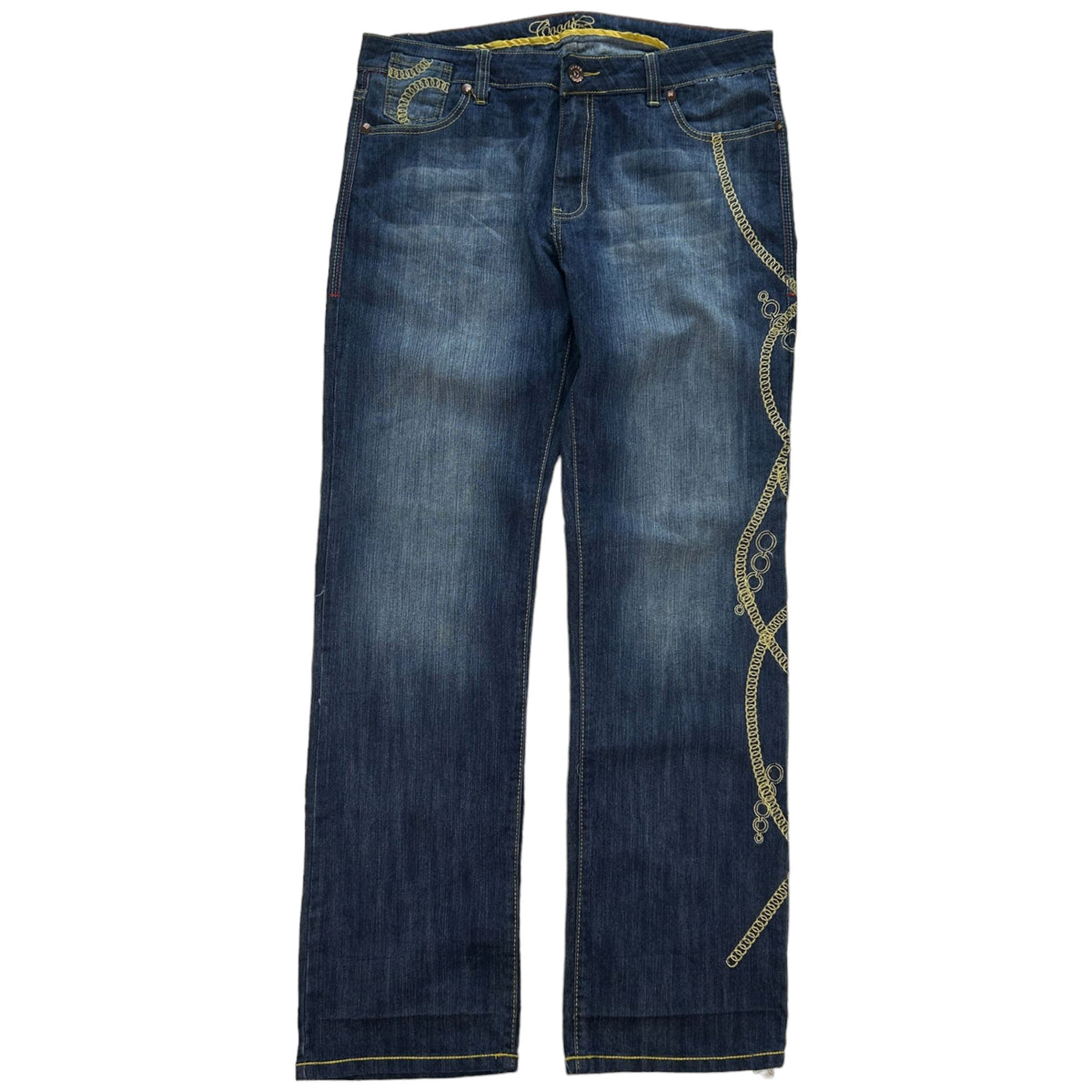Vintage Coogi Embroidered Denim Jeans Size W37