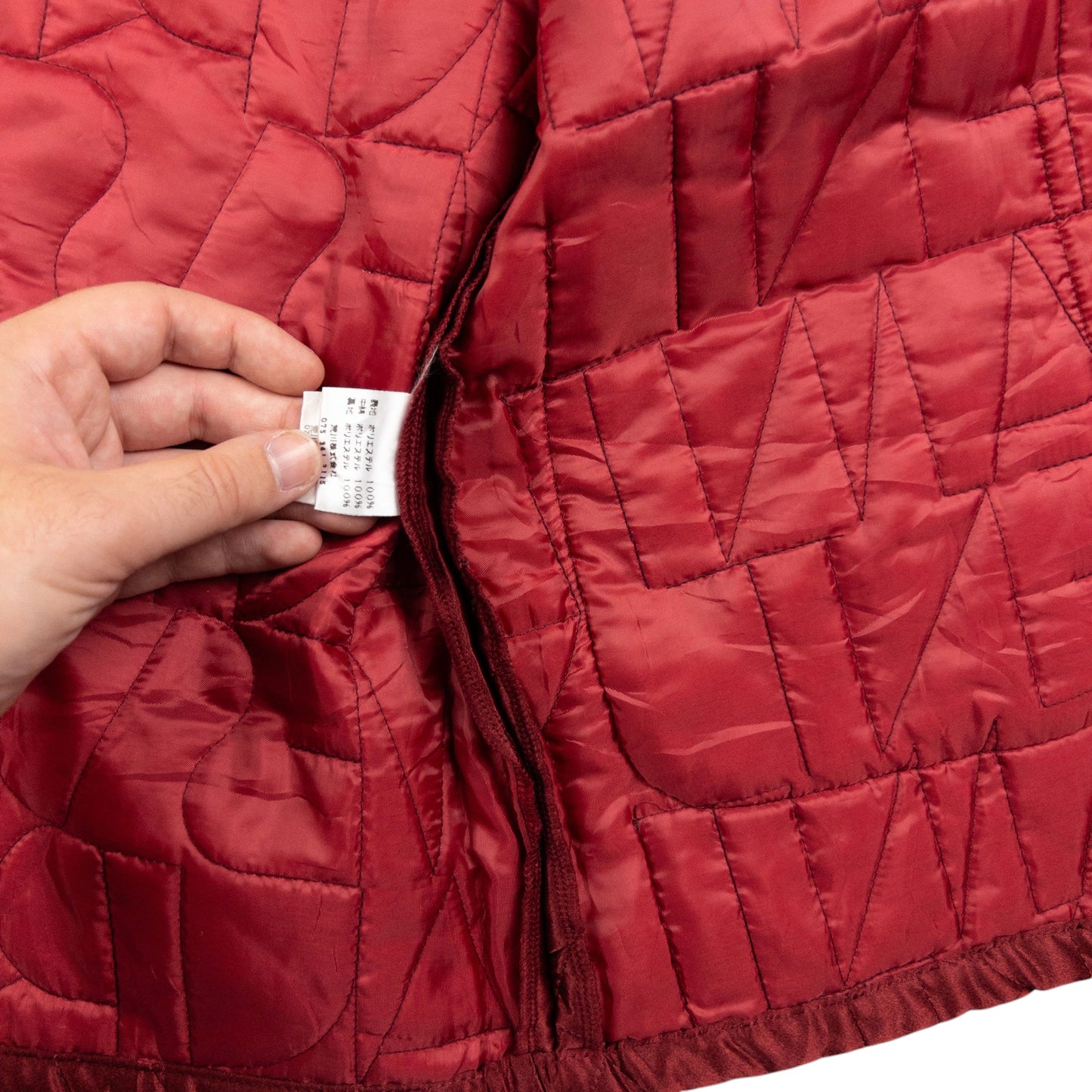 Vintage YSL Yves Saint Laurent Monogram Quilted Gilet Size L