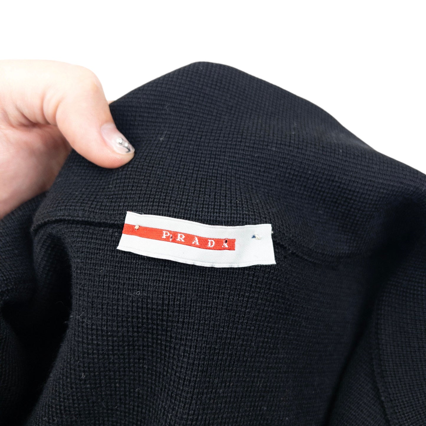Vintage 2000s Prada Sport Q Zip Jumper Size S