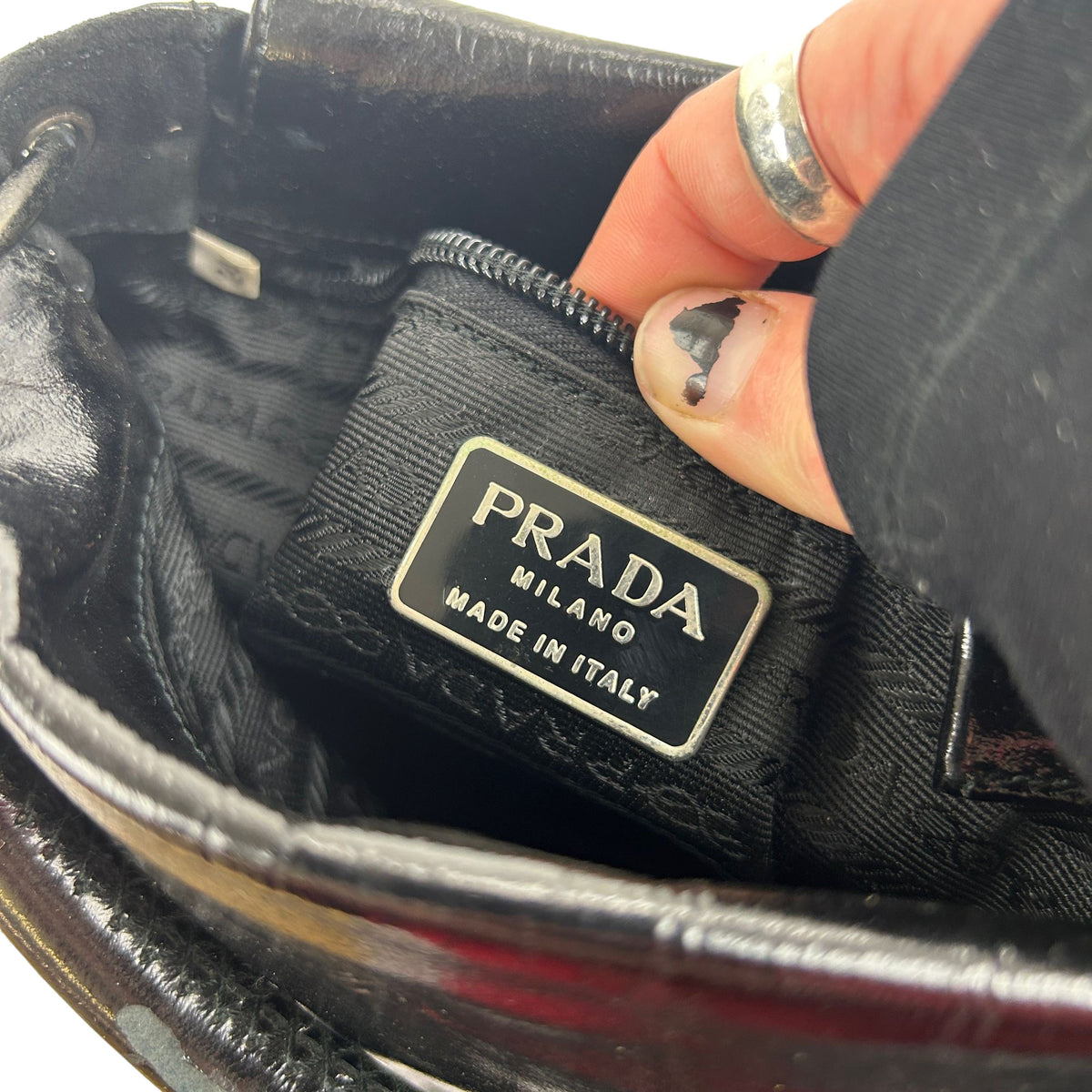 Vintage Prada Classic Style Hand Bag