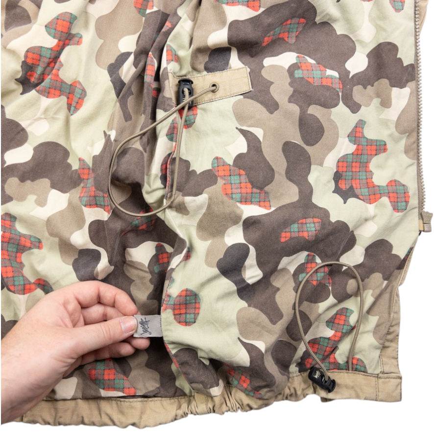 Vintage Stussy Double Zip Layered Jacket Size XL