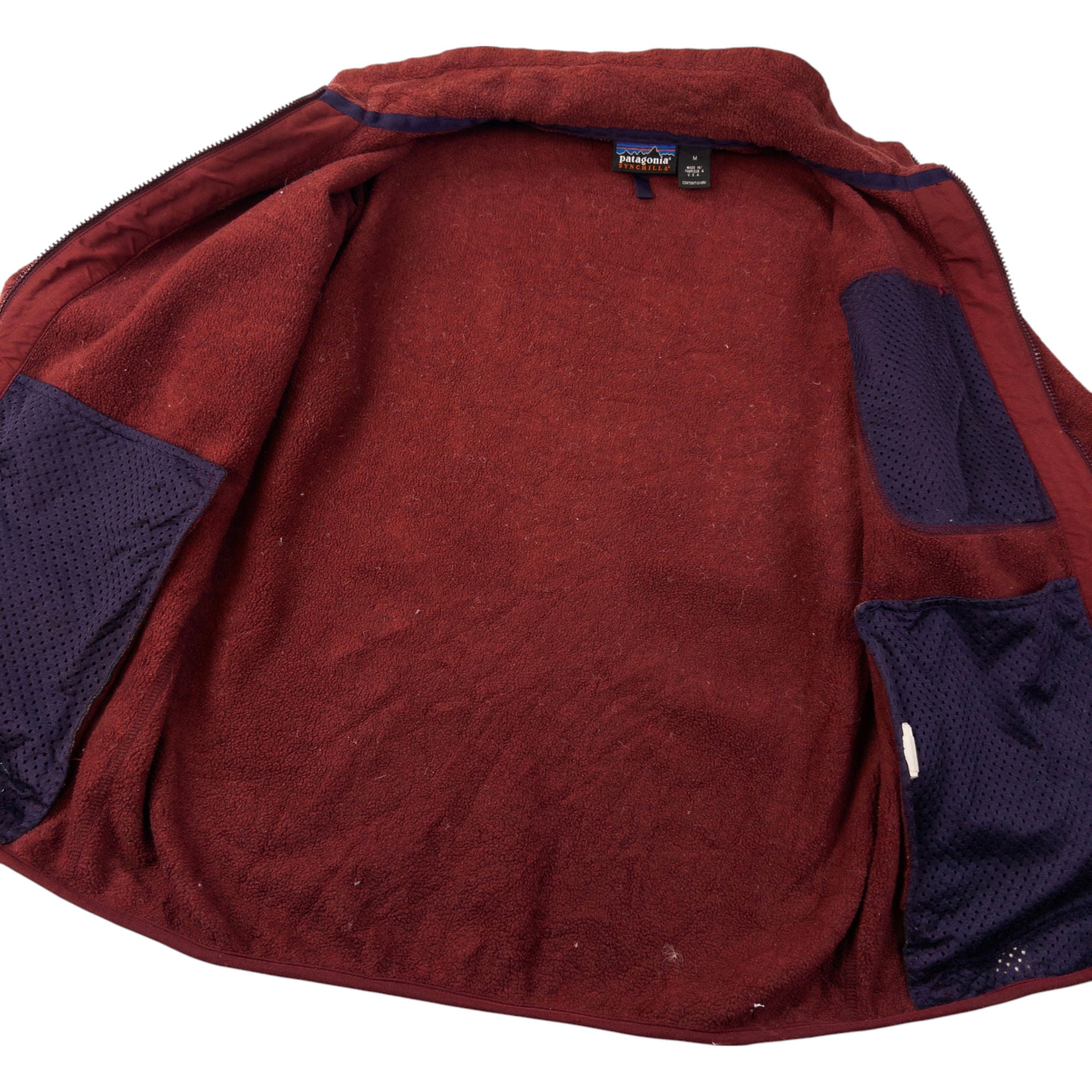 Vintage Patagonia Zip Up Fleece Jacket Size M