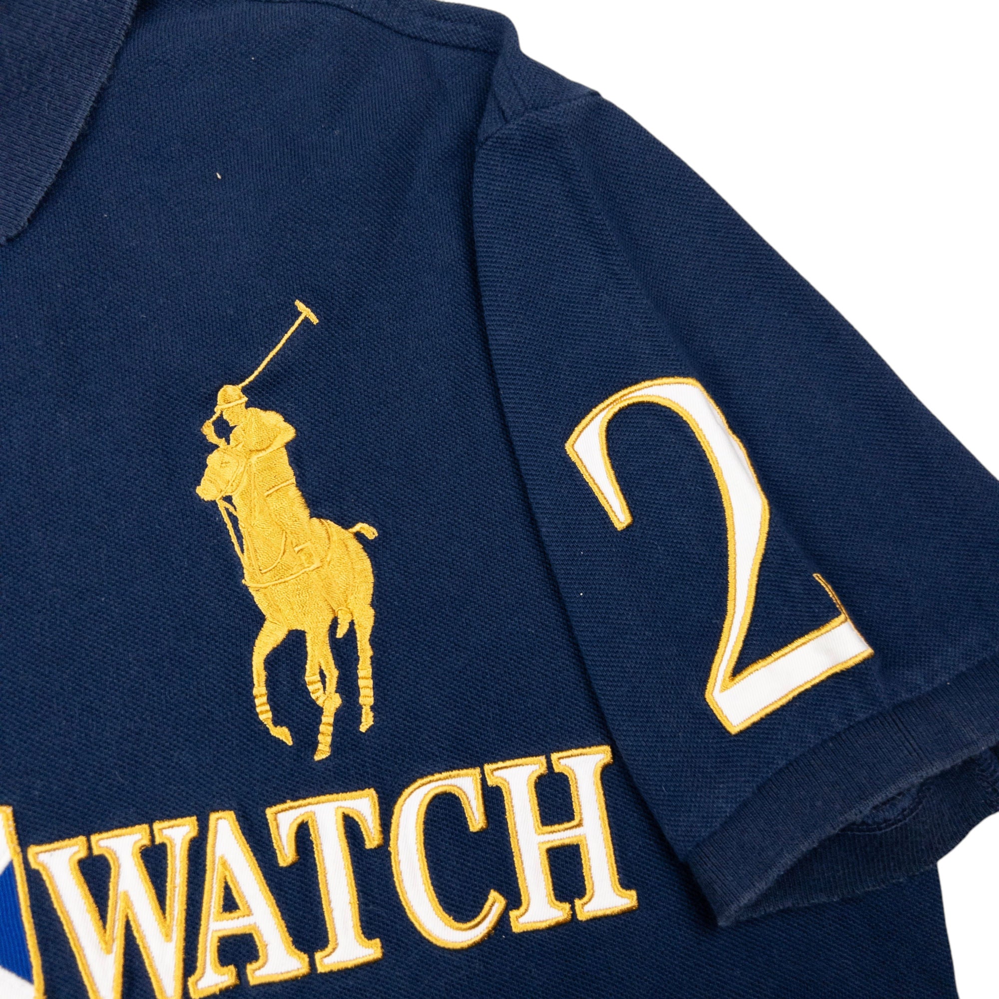 Vintage Polo Ralph Lauren Scotland Black Watch Polo Shirt Size L