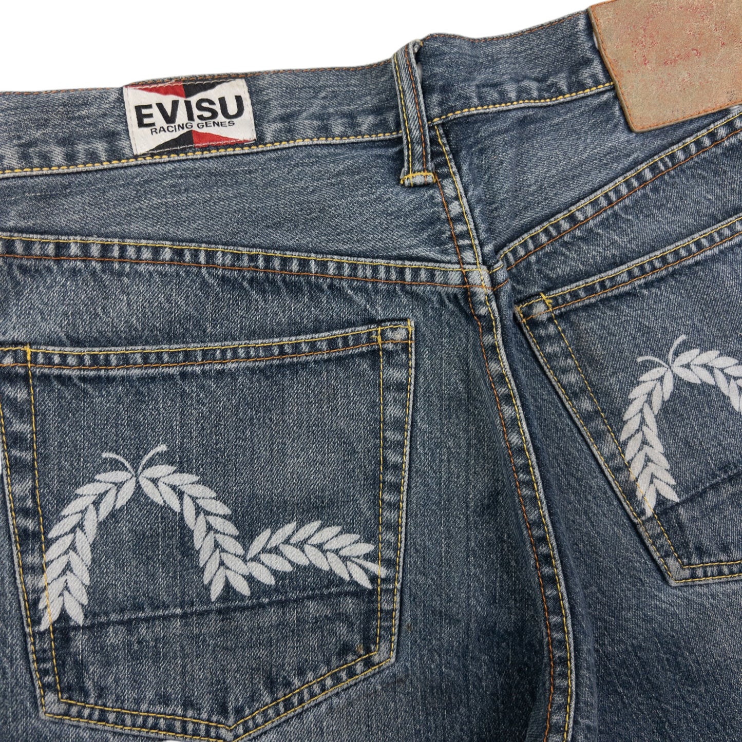 Vintage Evisu Double Wheat Gull Japanese Denim Jeans Size W29