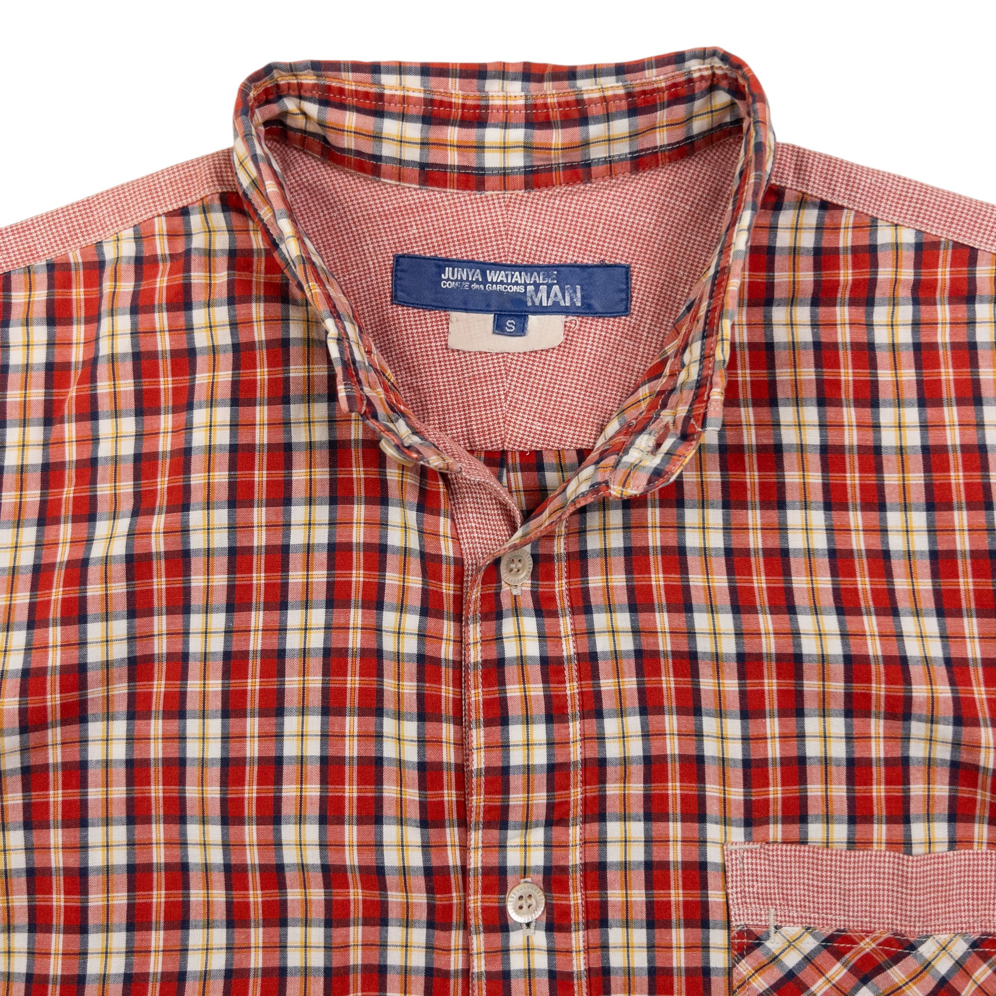 Vintage Junya Watanabe X Comme Des Garçons MAN Long Sleeve Button Up Shirt Size S