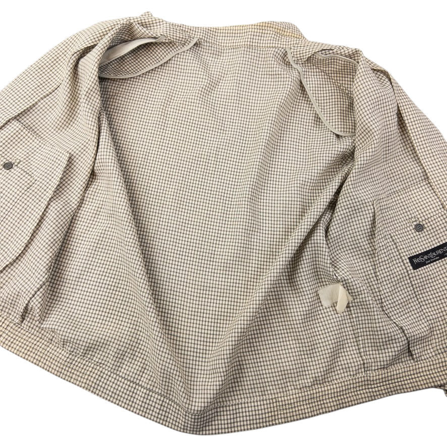Vintage YSL Yves Saint Laurent Harrington Jacket Size L