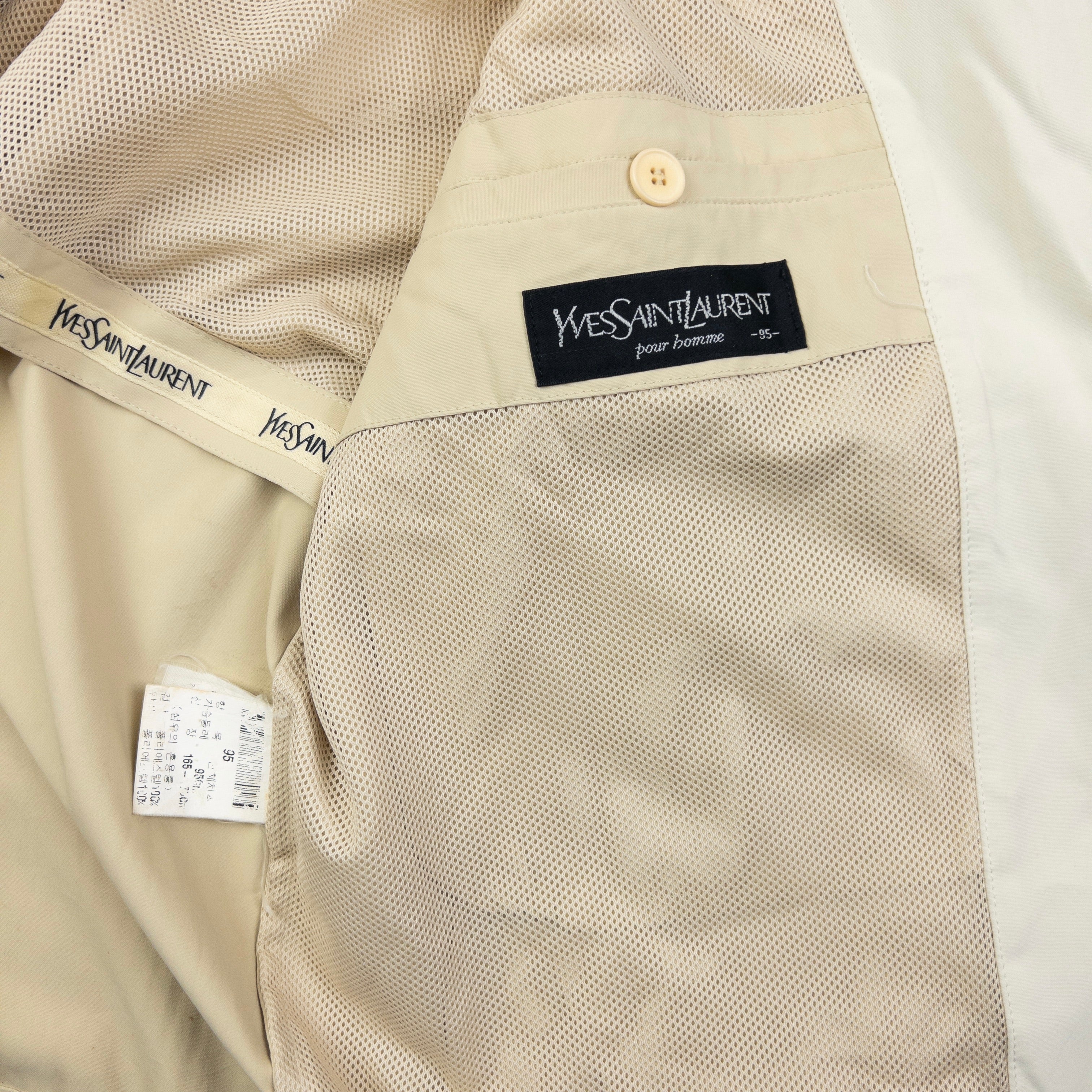 Vintage YSL Yves Saint Laurent Harrington Jacket Size S