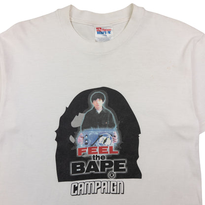 Vintage Bape Archive Collection Feel The Bape Campaign T Shirt Size XS